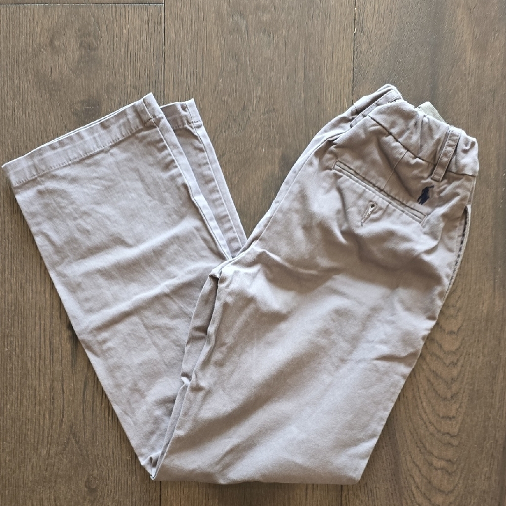 Boys Polo by Ralph Lauren Tan Chinos Classic Cotton